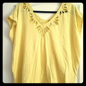 free people cutout top